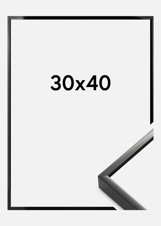 Kehys Nielsen Premium Heijastamaton Blank Musta 30x40 cm