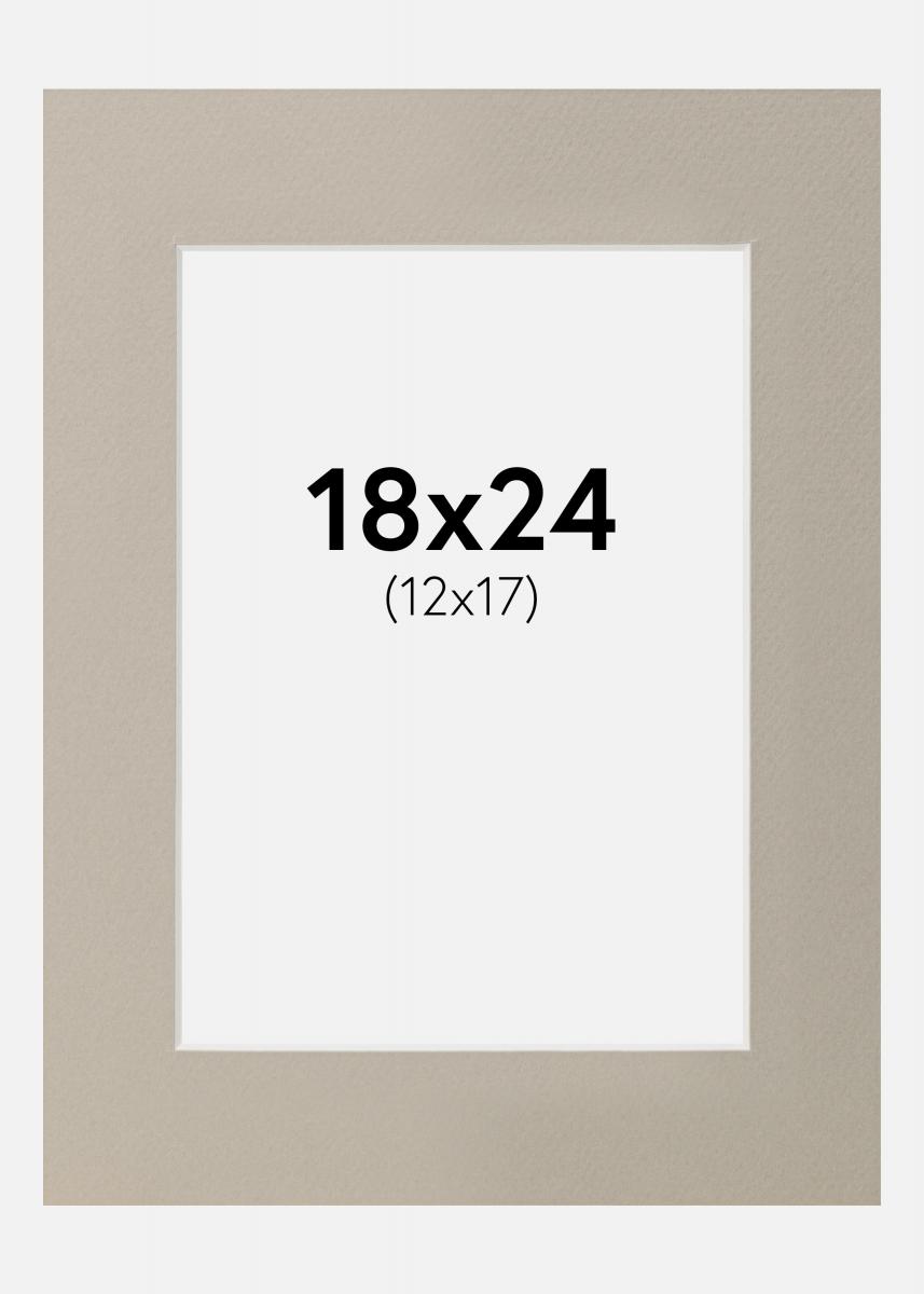 Paspatuurit Helmenharmaa 18x24 cm (12x17)