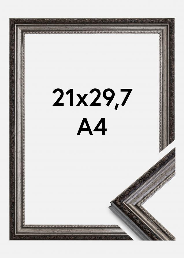 Kehys Abisko Akryylilasi Hopeanvärinen 21x29,7 cm (A4)