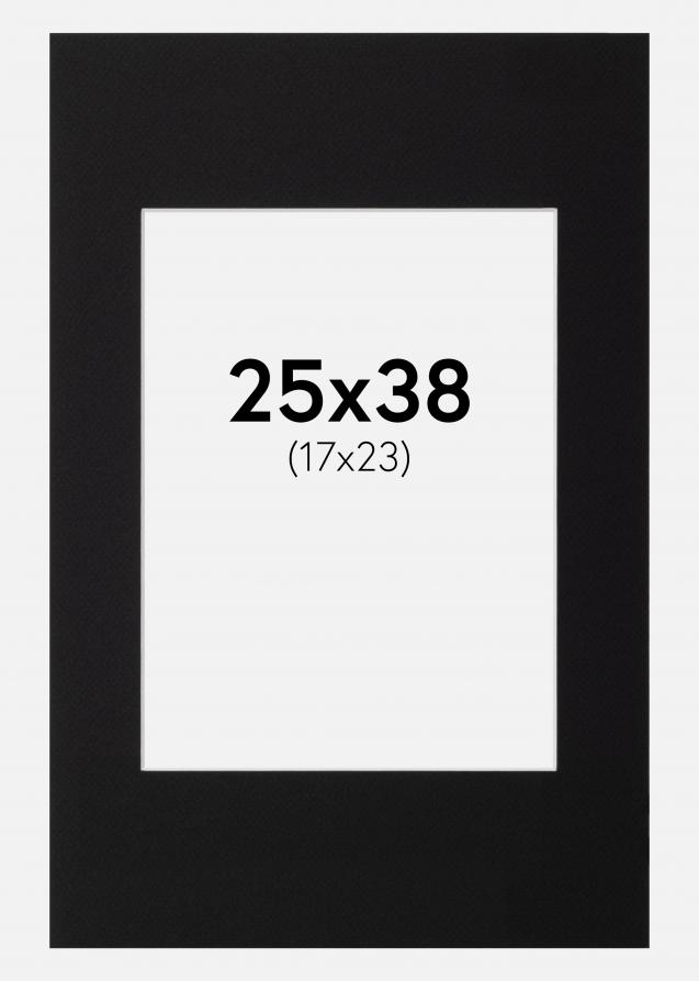 Paspatuuri Canson Musta (Valkoinen keskus) 25x38 cm (17x23)