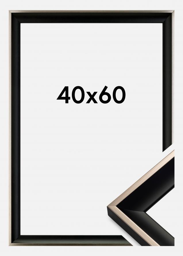 Kehys Öjaren Akryylilasi Musta-Hopeanvärinen 40x60 cm