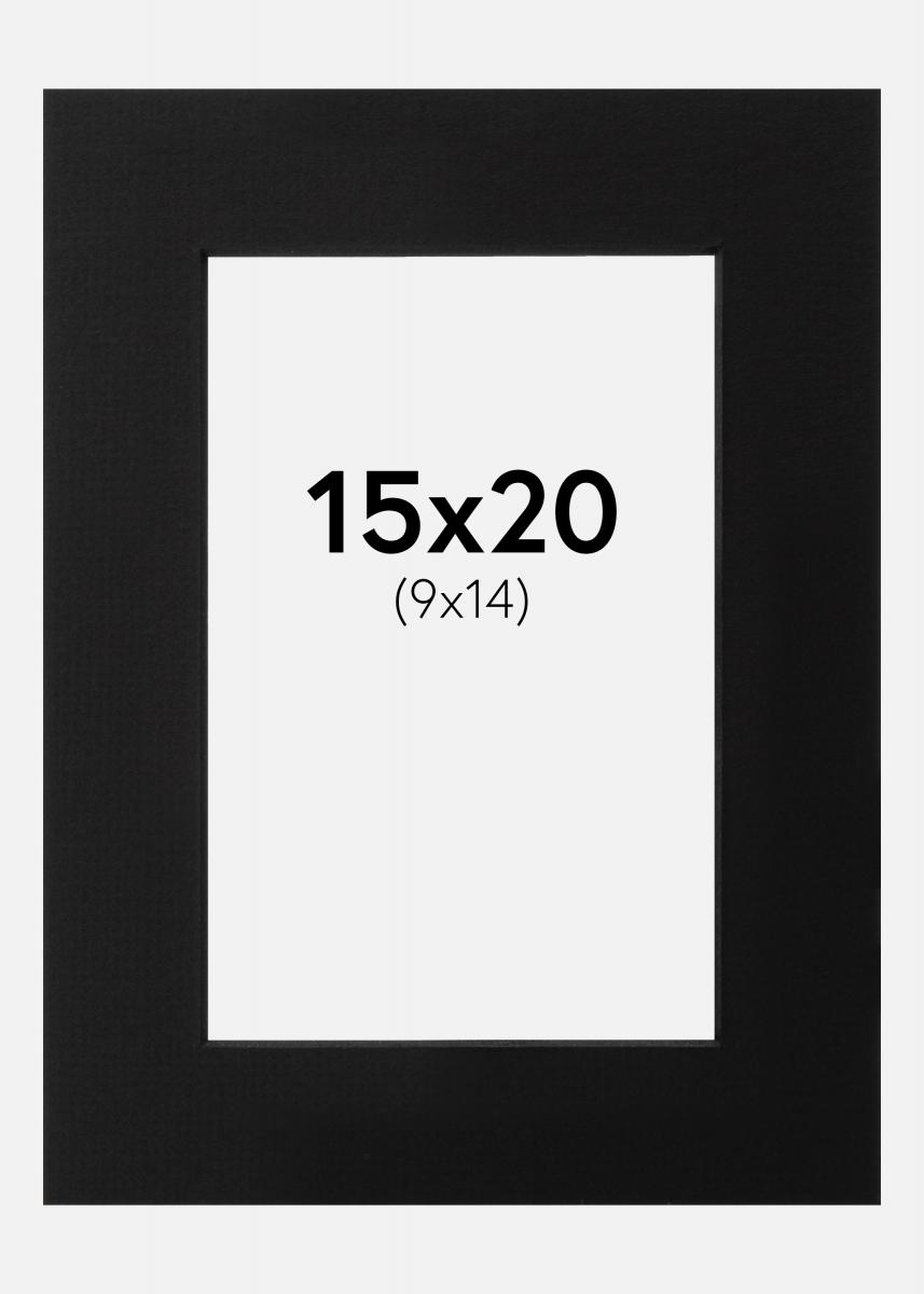 Paspatuuri Musta (Musta keskus) 15x20 cm (9x14)