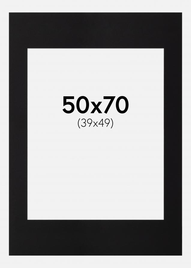 Paspatuuri Canson Musta (Valkoinen keskus) 50x70 cm (39x49)
