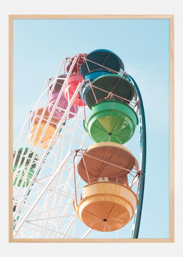 Colourful Ferris Wheel Juliste