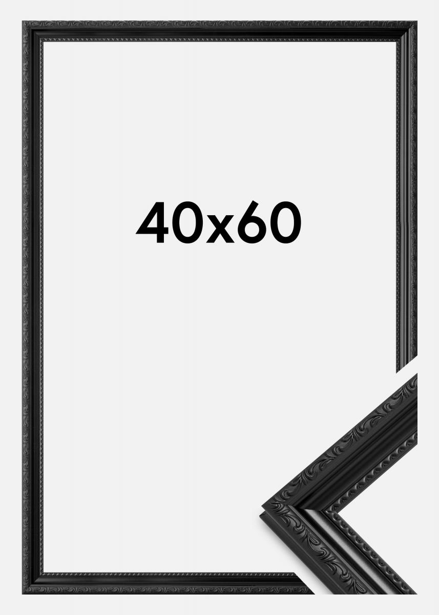 Kehys Abisko Akryylilasi Musta 40x60 cm