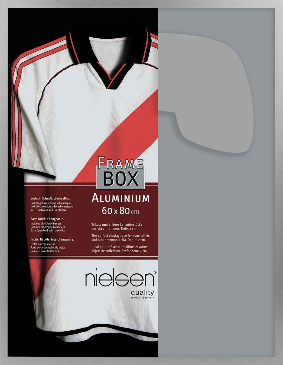 Kehys Nielsen Frame Box II Hopeanvärinen 60x80 cm
