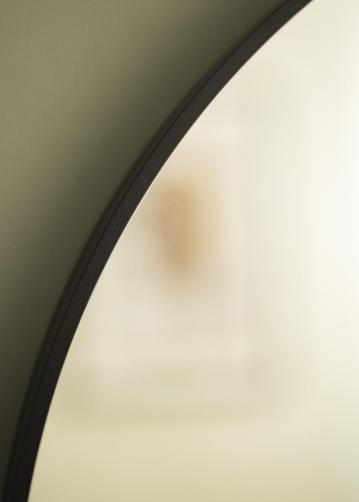 KAILA Round Mirror - Edge Black 70 cm 