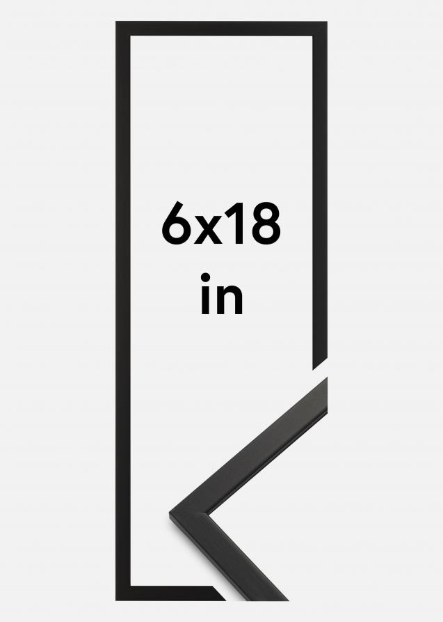 Kehys Edsbyn Akryylilasi Musta 6x18 inches (15,24x45,72 cm)