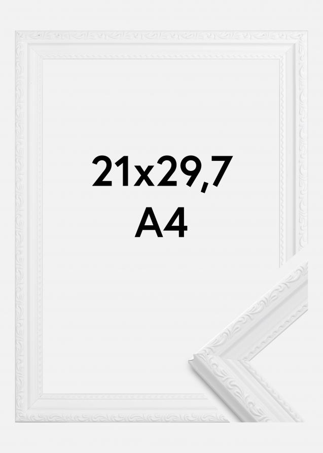 Kehys Abisko Akryylilasi Valkoinen 21x29,7 cm (A4)
