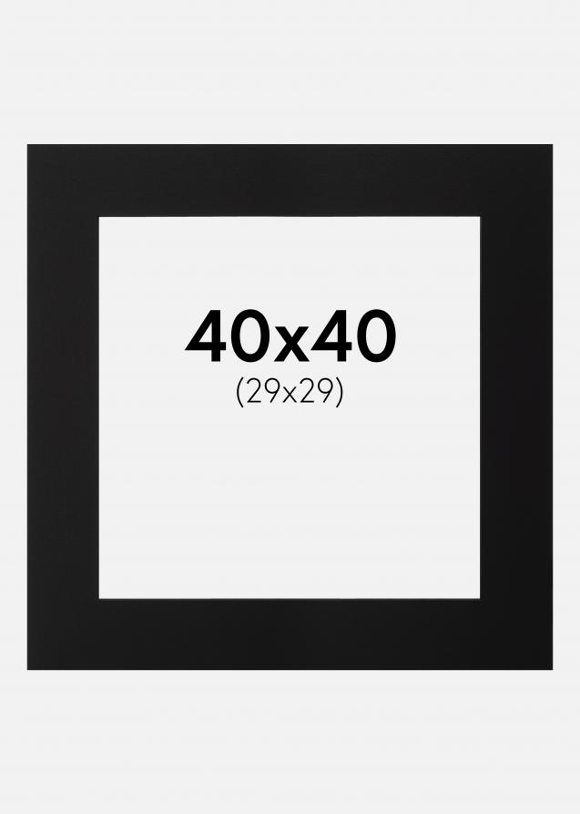 Paspatuuri Musta (Musta keskus) 40x40 cm (29x29)