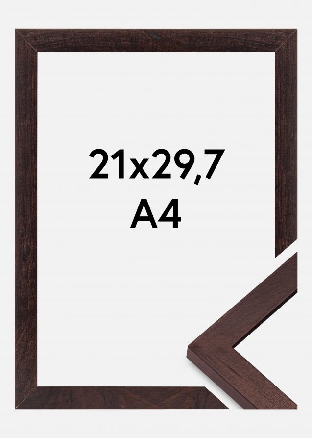 Kehys BGA Classic Akryylilasi Saksanpähkinä 21x29,7 cm (A4)