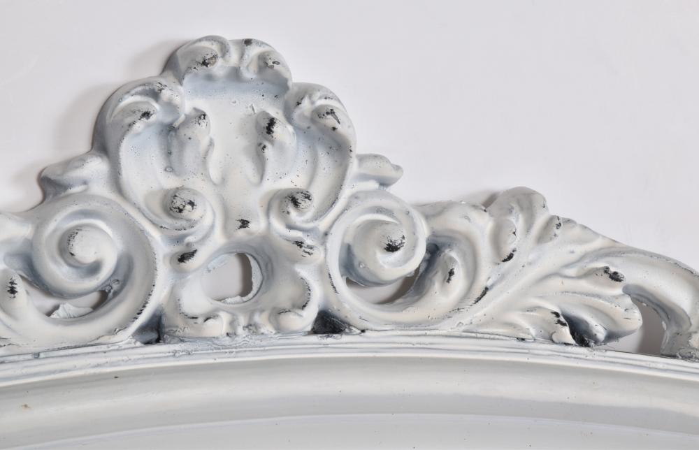 Peili Amarone Over Mantel Distressed Valkoinen 91x119 cm