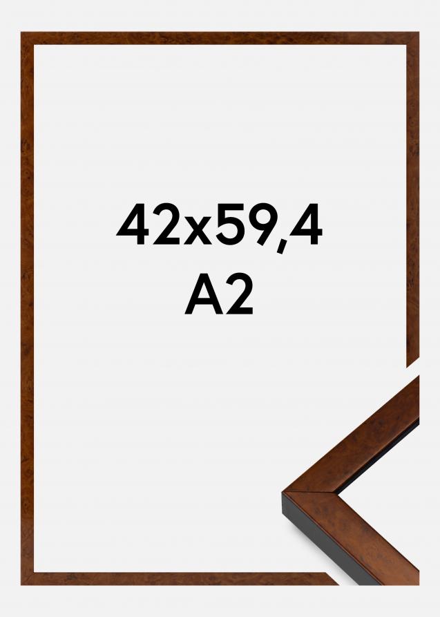 Kehys Ares Akryylilasi Burr Walnut 42x59,4 cm (A2)