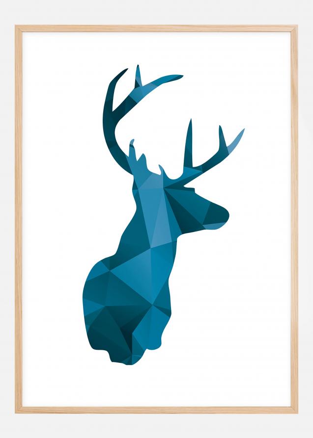 Deer - Sininen Juliste