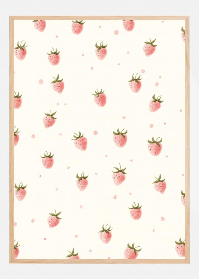 Simple Fresh Strawberry Juliste