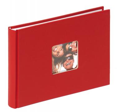Fun Punainen- 22x16 cm (40 Valkoista sivua / 20 lehteä)
