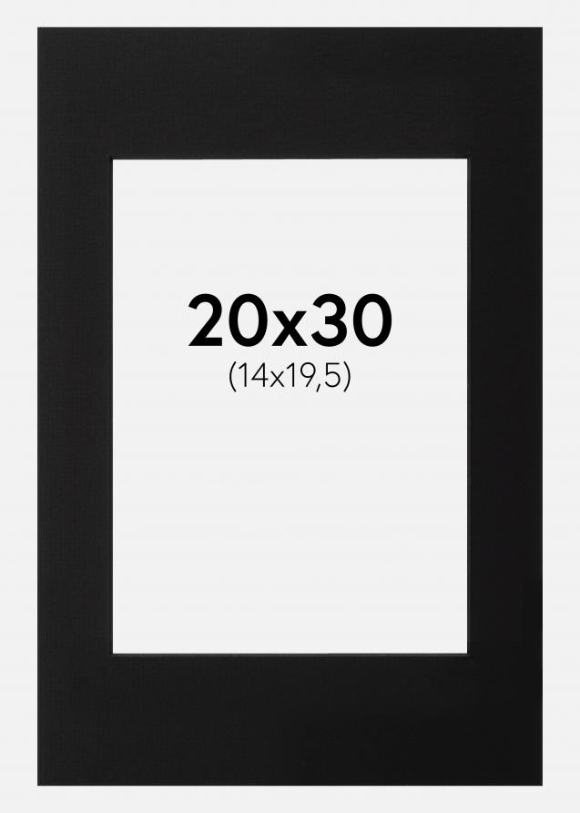 Paspatuuri Musta (Musta keskus) 20x30 cm (14x19,5)