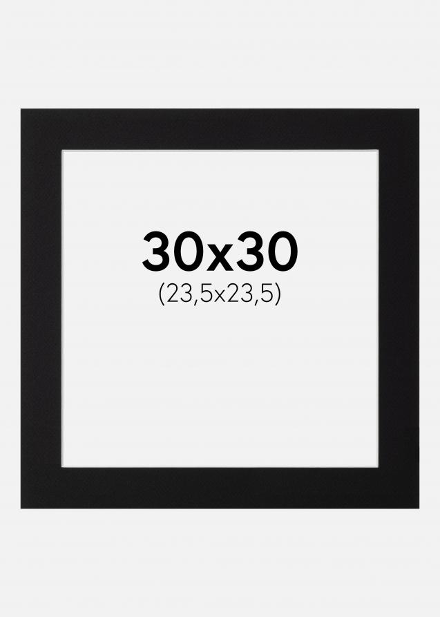 Paspatuuri Canson Musta (Valkoinen keskus) 30x30 cm (23,5x23,5)
