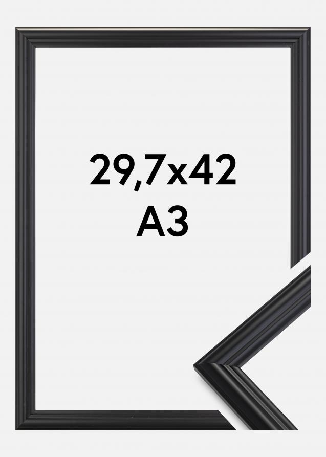 Kehys Siljan Akryylilasi Musta 29,7x42 cm (A3)