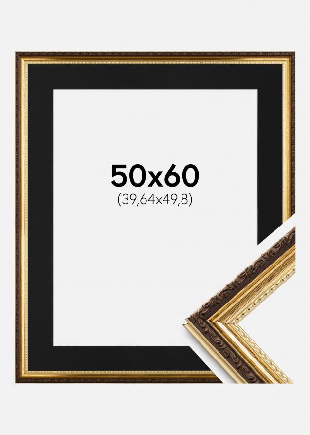 Kehys Abisko Kulta 50x60 cm - Paspatuuri Musta 16x20 tuumaa (40,64x50,8 cm)