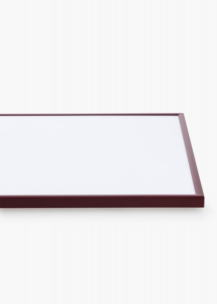 Kehys New Lifestyle Tummanpunainen 50x70 cm - Passepartout Valkoinen 40x60 cm