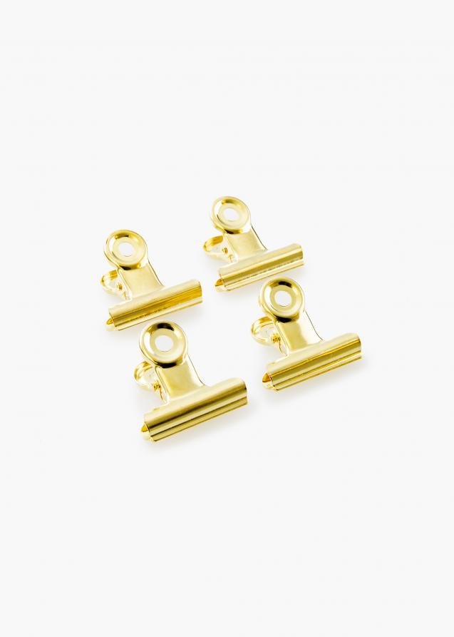 KAILA Poster Clip Gold 30 mm - 4-p