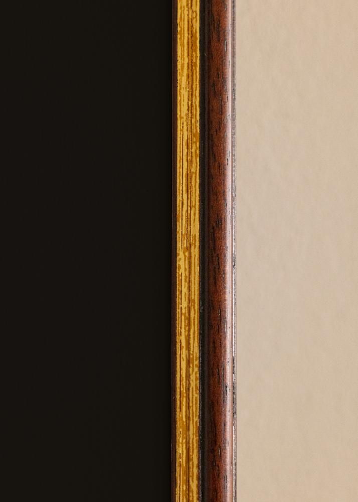 Kehys Horndal Ruskea 40x50 cm - Paspatuuri Musta 27,5x37 cm