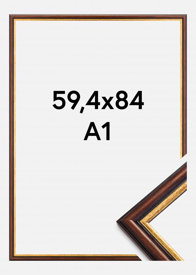 Kehys Siljan Akryylilasi Ruskea 59,4x84 cm (A1)