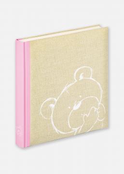 Dreamtime Vaaleanpunainen - 28x30,5 cm (50 Valkoista sivua / 25 lehte)