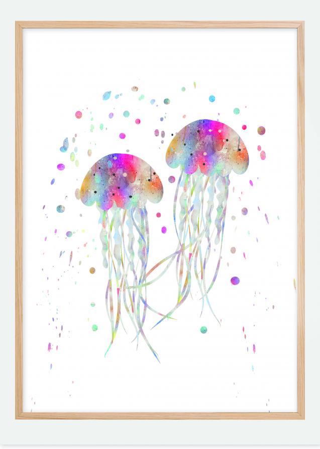 Jellyfishes stingers Juliste