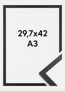 Kehys Trendy Akryylilasi Musta 29,7x42 cm (A3)