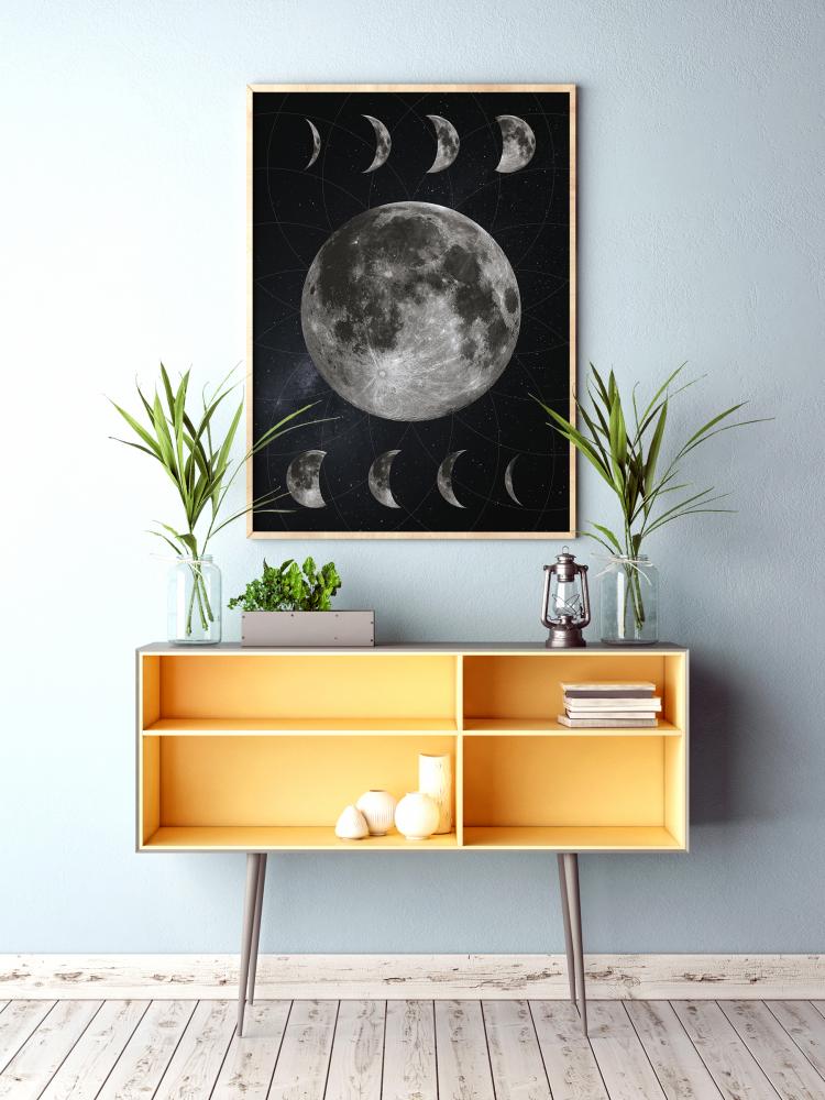 Moon Phases Juliste