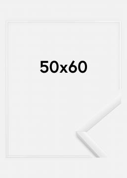 New Lifestyle on ohut, tyylikäs valkoinen taulunkehys. Koko - 50x60 cm