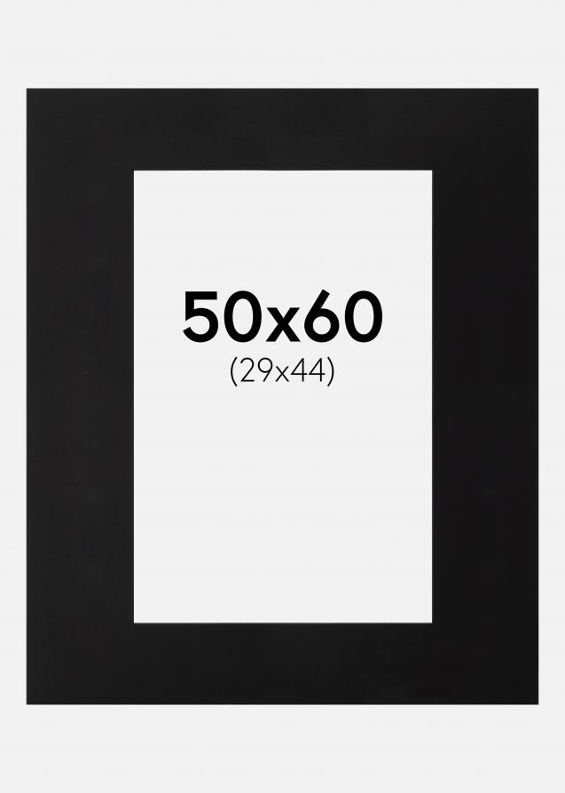 Paspatuuri Musta (Musta keskus) 50x60 cm (29x44)