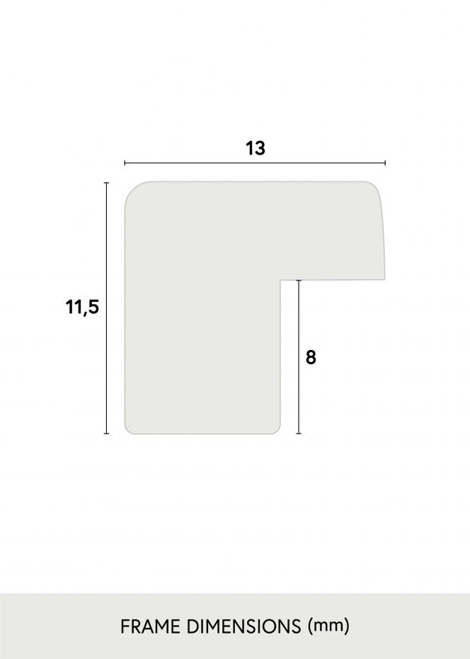 Kehys Edsbyn Akryylilasi Warm White 42x59,4 cm (A2)