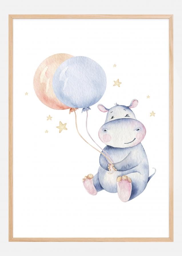 Hippo Balloon Juliste