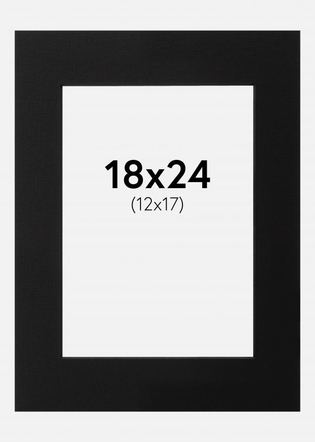 Paspatuuri Musta (Musta keskus) 18x24 cm (12x17)