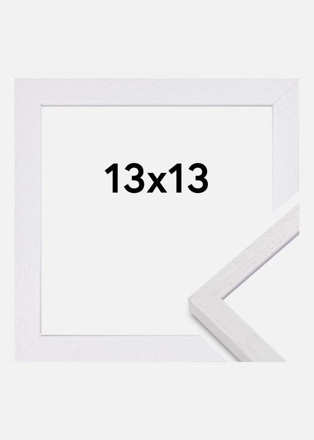 Valokuvakehys Glendale Matta heijastamaton lasi Valkoinen 13x13 cm