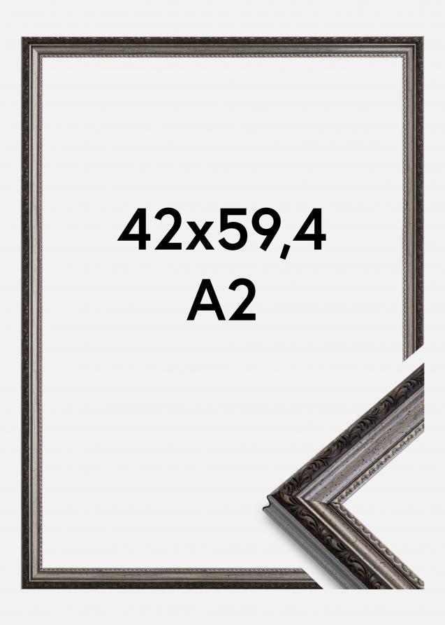 Kehys Abisko Akryylilasi Hopeanvärinen 42x59,4 cm (A2)