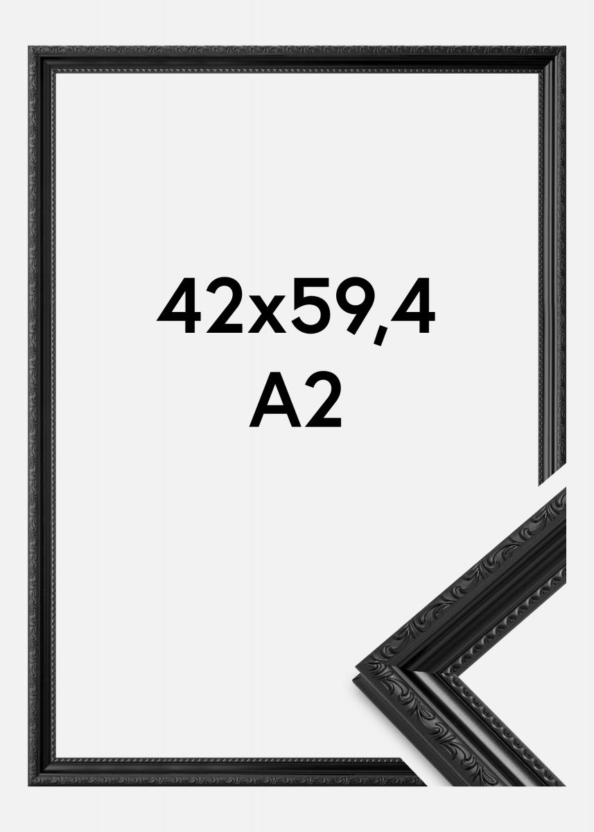 Kehys Abisko Akryylilasi Musta 42x59,4 cm (A2)