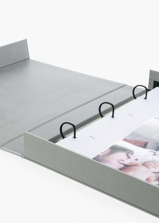 KAILA MEMORIES Grey XL - Coffee Table Album - 60 Kuvalle Koossa 11x15 cm