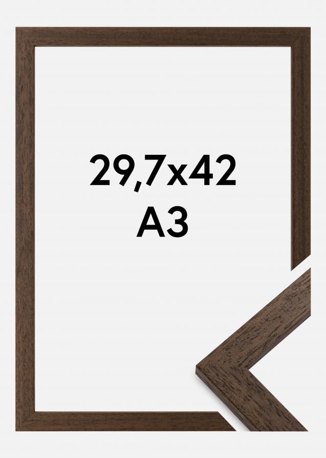 Kehys Brown Wood Akryylilasi 29,7x42 cm (A3)