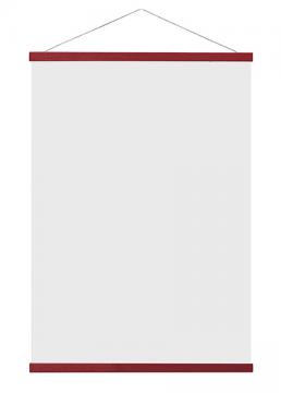 Julisteripustin Chicura Punainen Saarni - 50 cm
