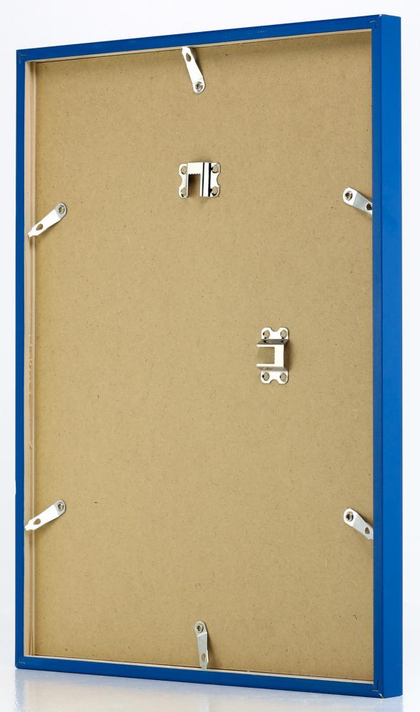Kehys E-Line Sininen 70x100 cm - Passepartout Valkoinen 59,4x84 cm (A1)