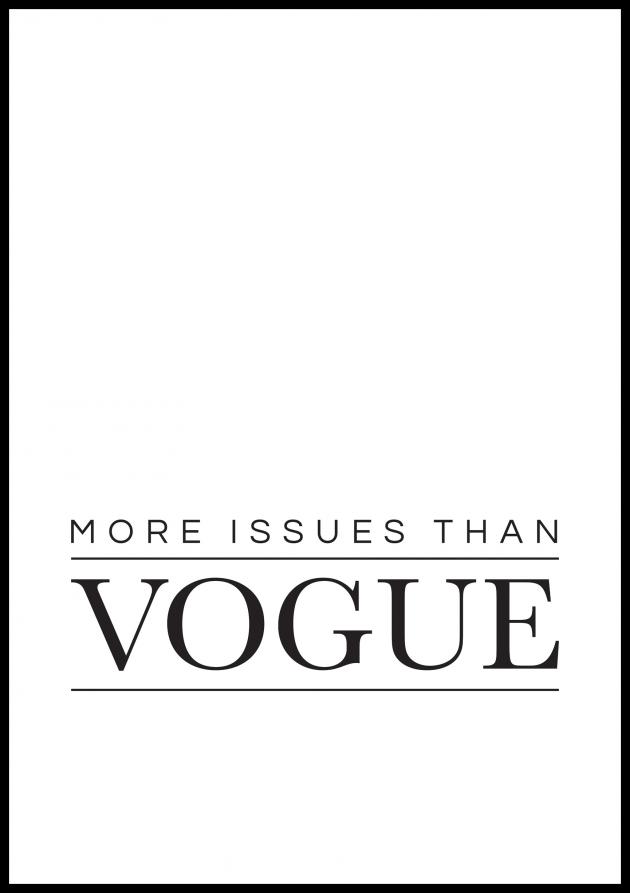 Vogue Juliste