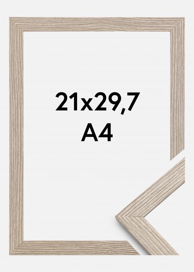 Kehys Stilren Akryylilasi Greige Oak 21x29,7 cm (A4)
