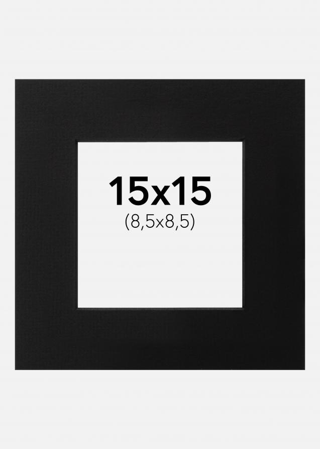 Paspatuuri Musta (Musta keskus) 15x15 cm (8,5x8,5)