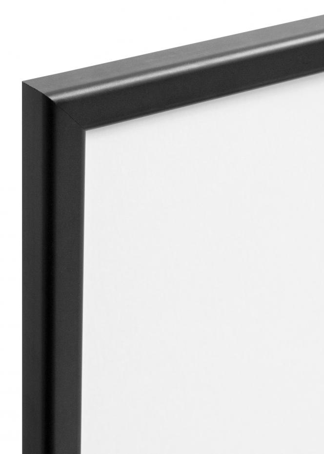 Kehys Slim Matta heijastamaton lasi Musta 28x35 cm