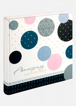 Amazing Memories Albumi Sininen - 28x29 cm (100 Valkoista sivua / 50 lehte)