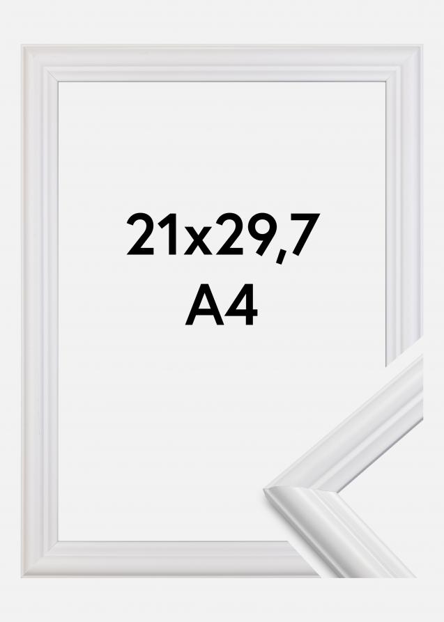 Kehys Siljan Akryylilasi Valkoinen 21x29,7 cm (A4)